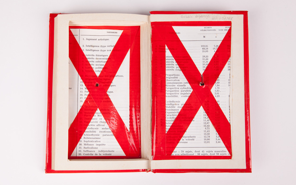 [Livro vermelho] / Atribuído a Alberto Picco, [198-?]. Exemplar único. E-LA 49.