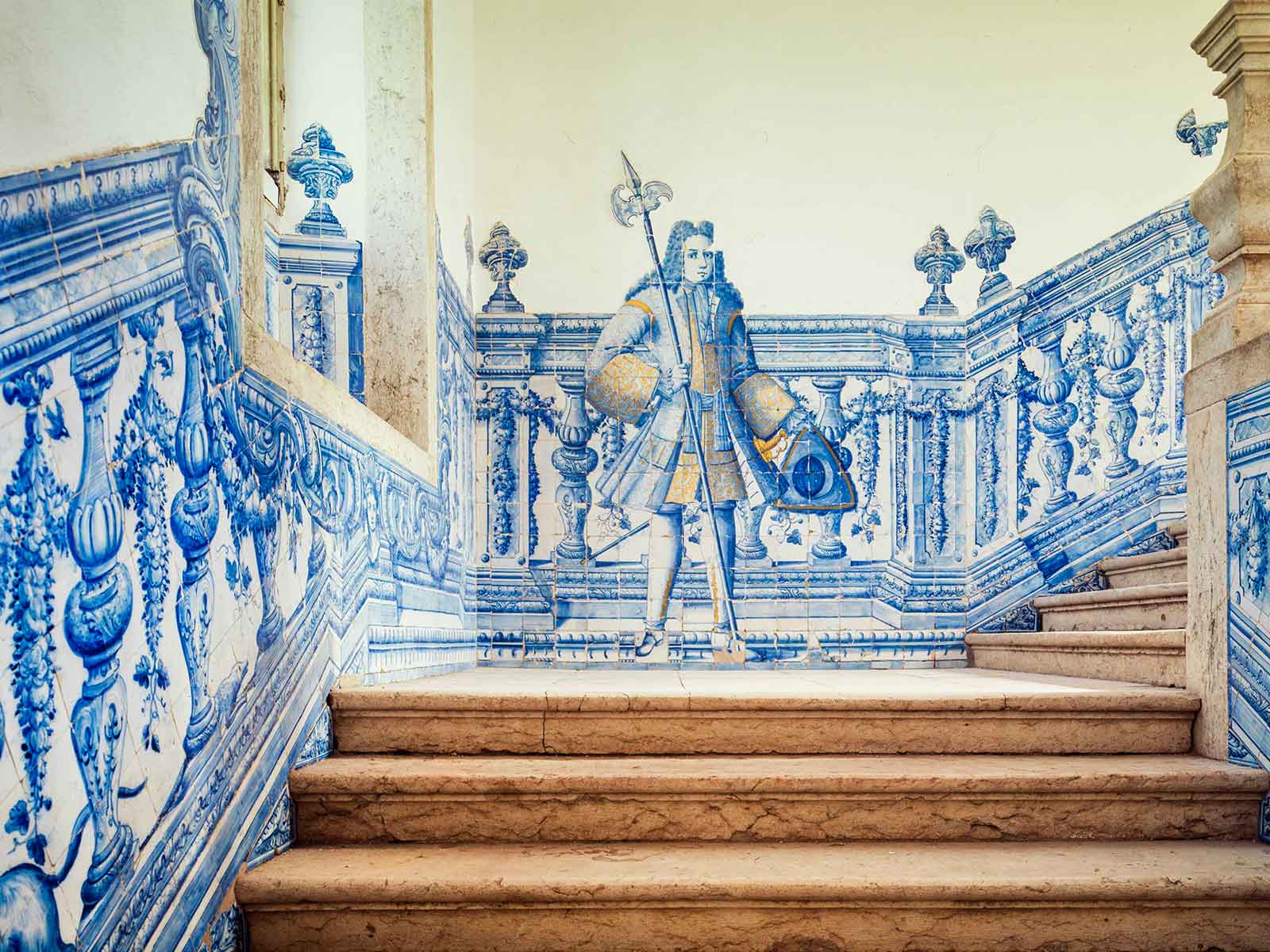 Portuguese baroque tiles