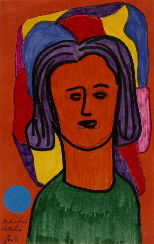 Auto - Retrato à la Matisse - Centro de Arte Moderna