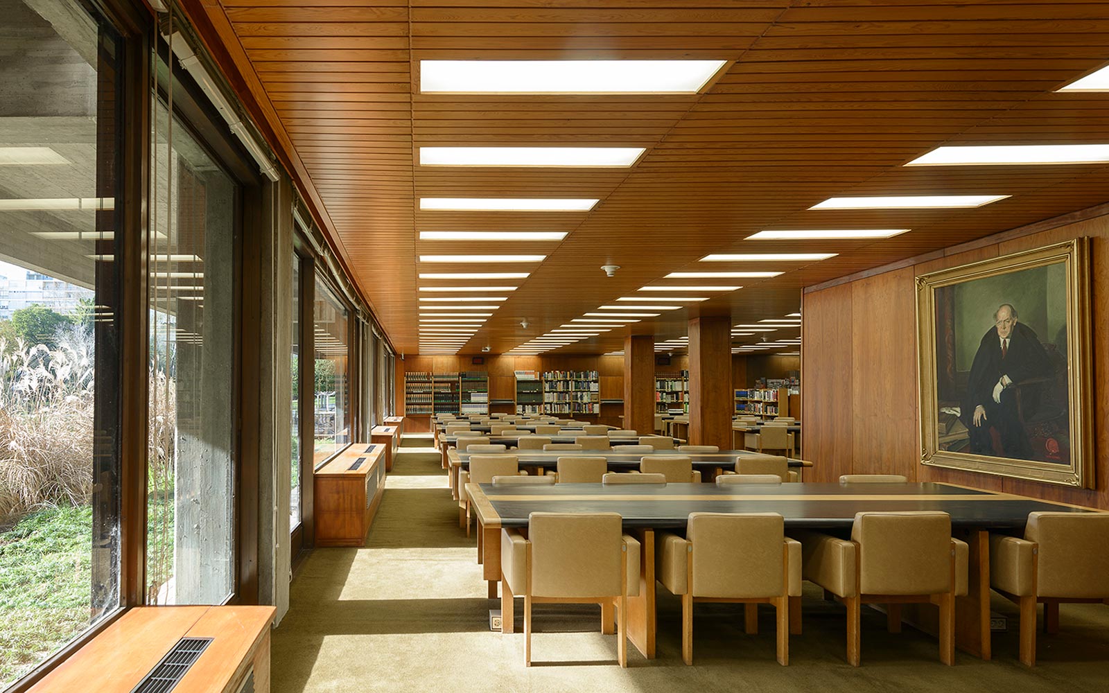 Sala de Leitura da Biblioteca de Arte, 2017. Arquivos Gulbenkian | ID: 13297 © Ricardo Oliveira Alves