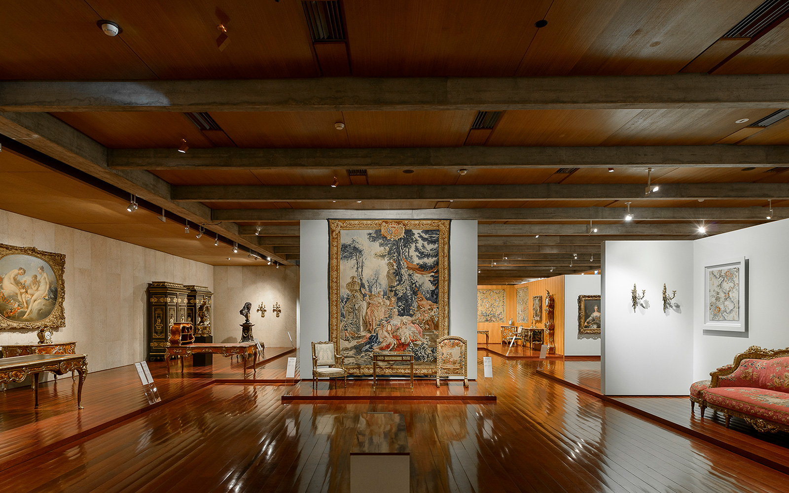 Aspeto das Galerias de Arte Europeia - Pintura, Escultura e Artes Decorativas. Século XVIII. Coleção do Fundador do Museu Calouste Gulbenkian, 2017. Arquivos Gulbenkian | ID: 31644 © Ricardo Oliveira Alves