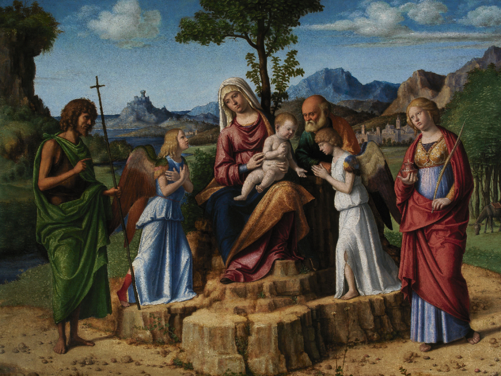 'Sacra Conversazione' or Rest on the Flight into Egypt - Museu Calouste ...