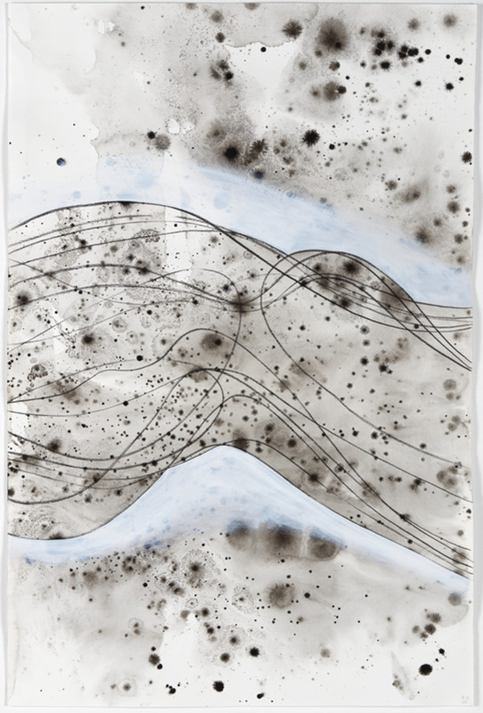 Rui Sanches, Untitled, 2003. Indian ink, charcoal and acrylic paint on paper. Modern Collection
