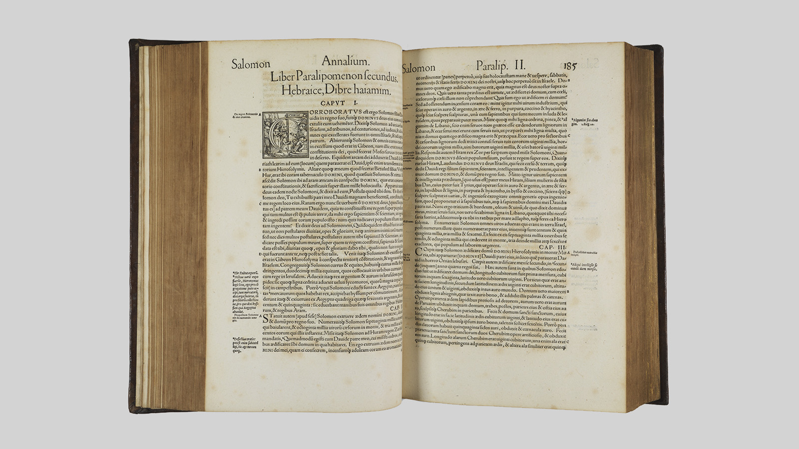 ‘Biblia Sacrosancta Testamenta Veteris et Novi’. Tiguri [Zurich]: Execudebat C. Froschoverus, 1543. Printed on paper. Calouste Gulbenkian Museum