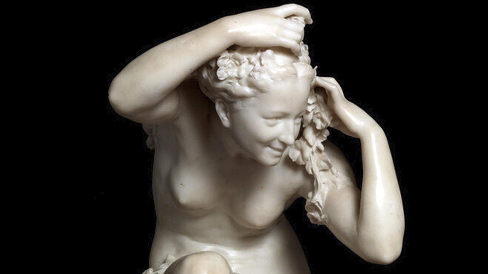 Jean-Baptiste Carpeaux, 'Flora'. London, 1873. Marble. Calouste Gulbenkin Museum