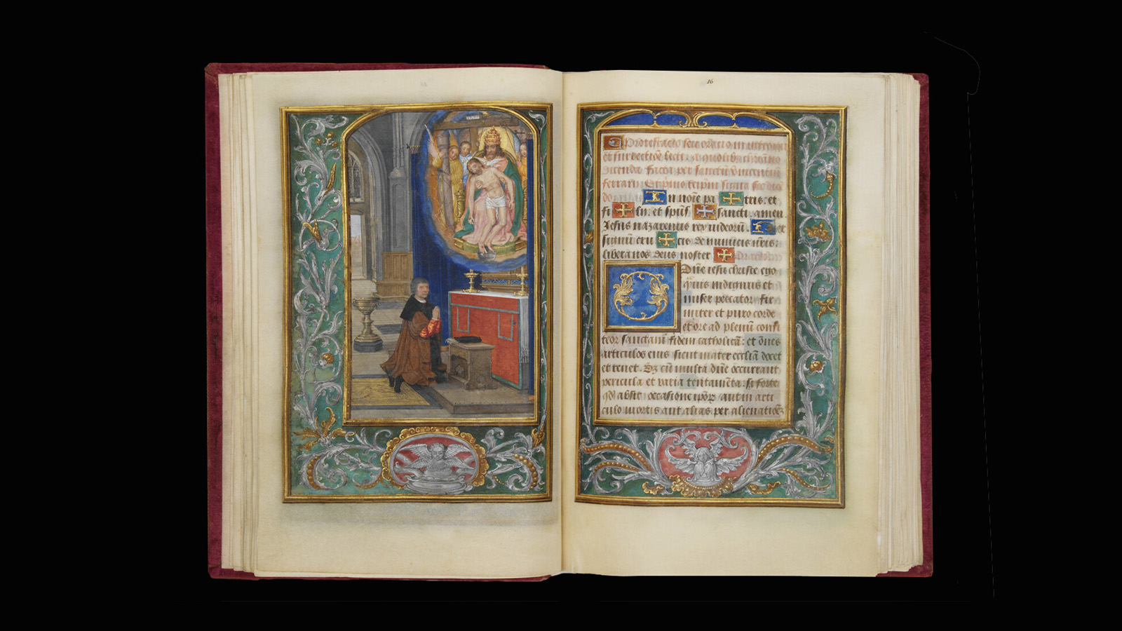 Book of Hours (The Holford Hours). Illuminated by the Master of James IV of Scotland and assistant, and Simon Bening. Flanders (Bruges or Ghent), 1526. Manuscript on parchment, 190 fols. Calouste Gulbenkian Museum