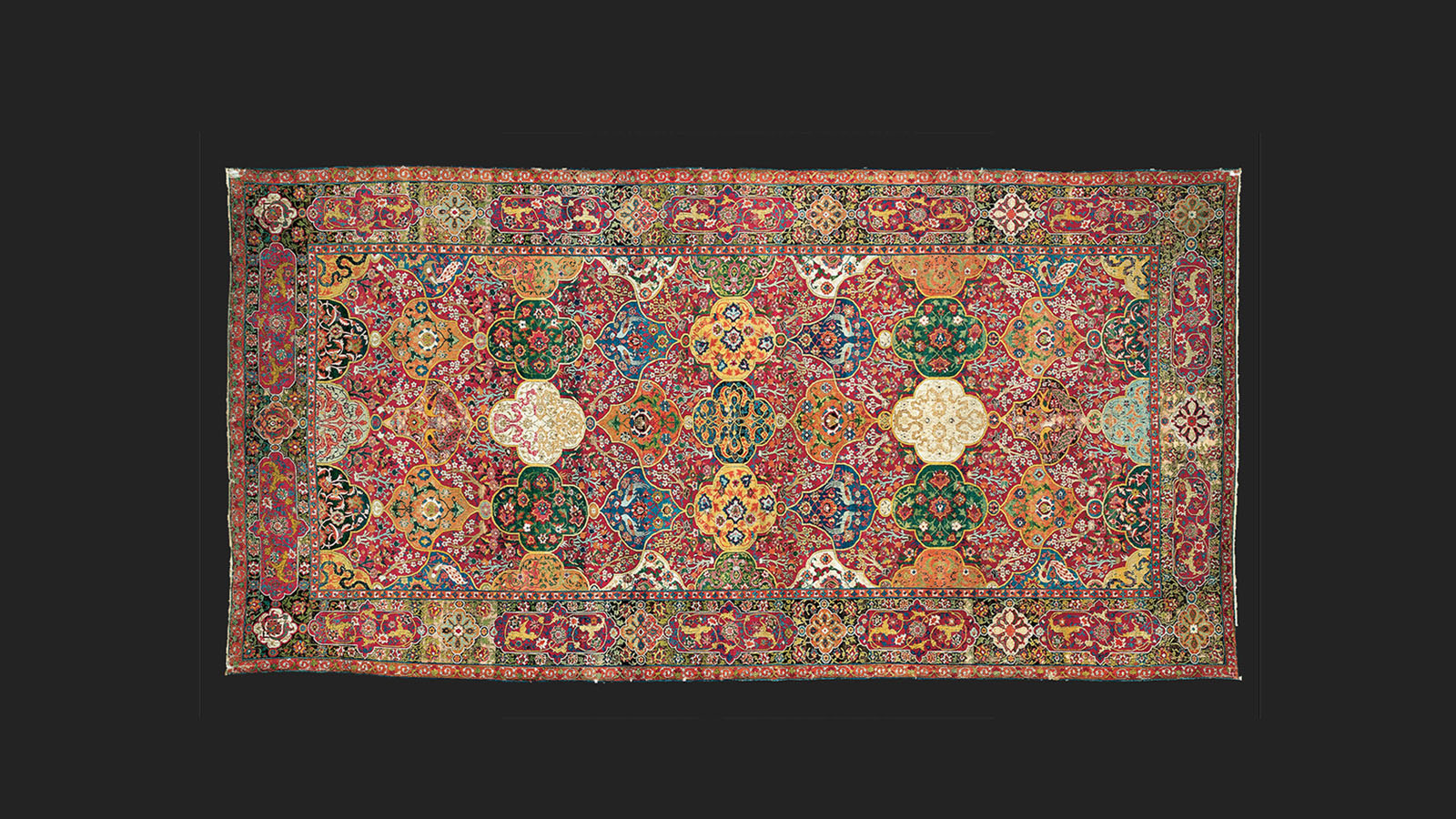 ‘Clam Gallas’ Carpet. Herat (?), late 16th century. MAK – Museum of Applied Arts, Vienna, T 9026. © Gerald Zugmann/MAK