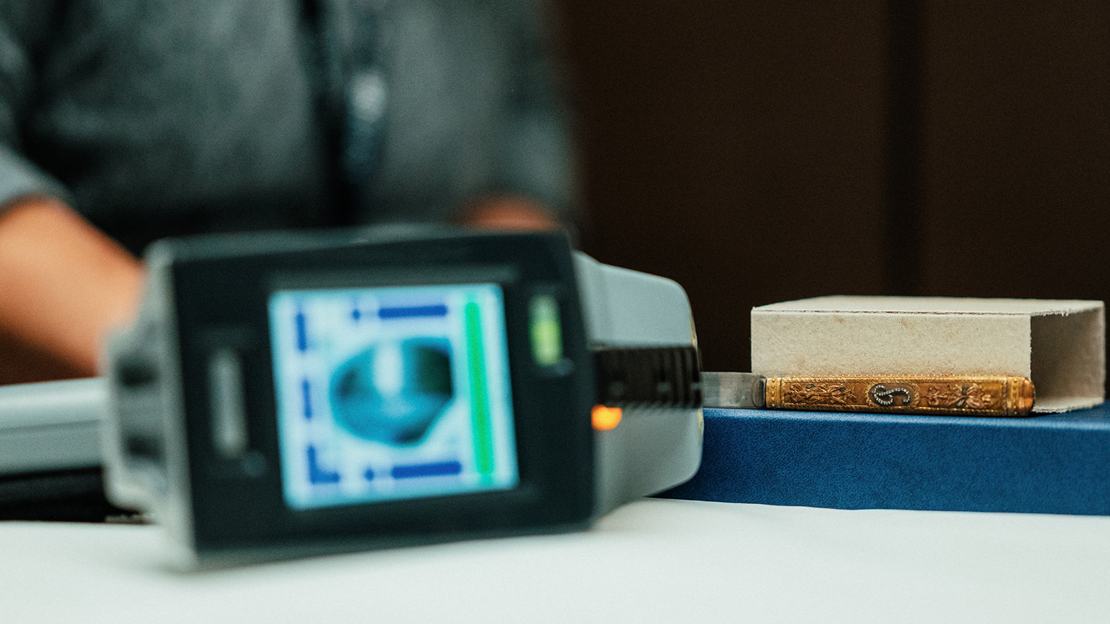 Analysis using EDXRF technology from the Tracer 5G device.